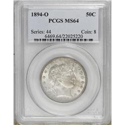 1894-O 50C MS64 PCGS