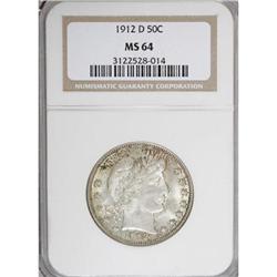 1912-D 50C MS64 NGC