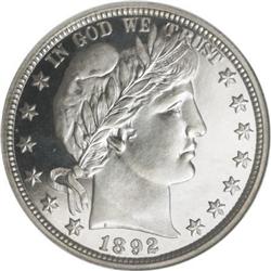 1892 50C PR65 Cameo NGC