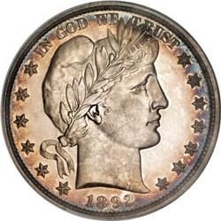 1892 50C PR65 Cameo NGC