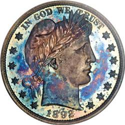 1892 50C PR67 Cameo NGC