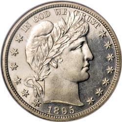 1895 50C PR66 Cameo NGC