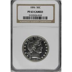 1896 50C PR63 Cameo NGC