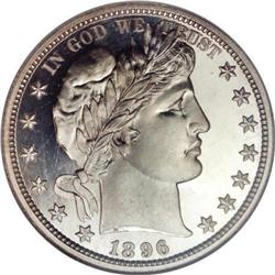 1896 50C PR66 Cameo NGC