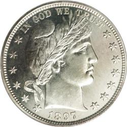 1897 50C PR65 Cameo PCGS