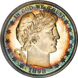 1898 50C PR67 Star Ultra Cameo NGC