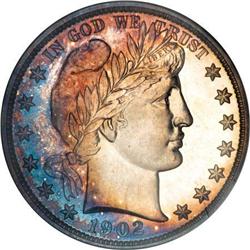 1902 50C PR64 Cameo NGC