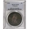 Image 3 : 1795 $1 Flowing Hair, Three Leaves VF30 PCGS