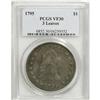 Image 3 : 1795 $1 Flowing Hair, Three Leaves VF30 PCGS
