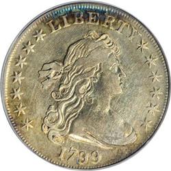 1799 $1 7x6 Stars VF35 PCGS