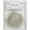 Image 3 : 1799 $1 7x6 Stars AU53 PCGS