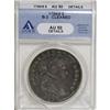 Image 3 : 1799/8 $1 15 Stars Reverse AU50 Details ANACS B3