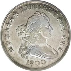 1800 $1 AU50 PCGS