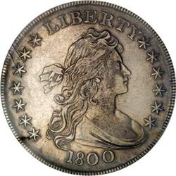 1800 $1 AU55 Details ANACS B-19a