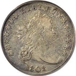 1802 $1 Narrow Date VF20 PCGS