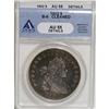 Image 3 : 1802 $1 Narrow Date AU55 Details ANACS
