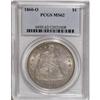 Image 3 : 1860-O $1 MS62 PCGS