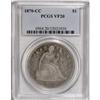 1870-CC $1 VF20 PCGS
