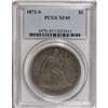1872-S $1 XF45 PCGS