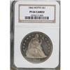 Image 3 : 1866 $1 Motto PR64 Cameo NGC