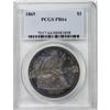 Image 3 : 1869 $1 PR64 PCGS