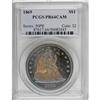 Image 3 : 1869 $1 PR64 Cameo PCGS
