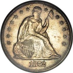 1872 $1 PR61 PCGS