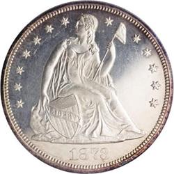 1873 $1 PR62 PCGS