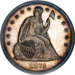 1873 $1 PR63 Cameo PCGS