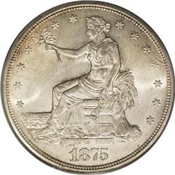 1875-S T$1 MS65 PCGS