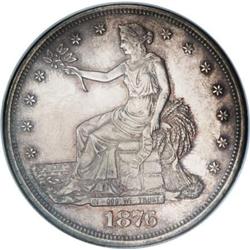 1876-CC T$1 AU58 NGC