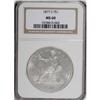 Image 1 : 1877-S T$1 MS60 NGC
