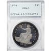 Image 3 : 1874 T$1 PR63 PCGS