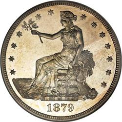 1879 T$1 PR64 Cameo NGC