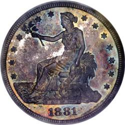 1881 T$1 PR64 PCGS
