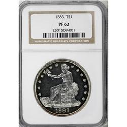 1883 T$1 PR62 NGC