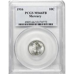 1916 10C MS66 Full Bands PCGS