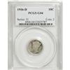 Image 1 : 1916-D 10C Good 4 PCGS
