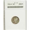 Image 1 : 1916-D 10C Good 6 ANACS
