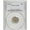 Image 1 : 1916-D 10C VG8 PCGS
