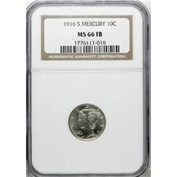 1916-S 10C MS66 Full Bands NGC