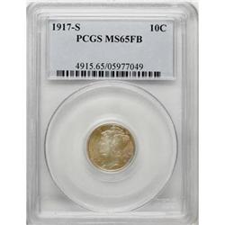1917-S 10C MS65 Full Bands PCGS