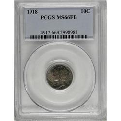 1918 10C MS66 Full Bands PCGS