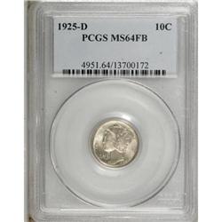 1925-D 10C MS64 Full Bands PCGS