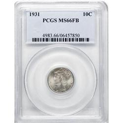 1931 10C MS66 Full Bands PCGS