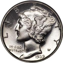 1939 10C PR67 Cameo NGC