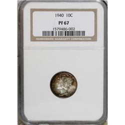 1940 10C PR67 NGC
