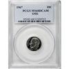 Image 3 : 1967 10C SMS MS68 Deep Cameo PCGS