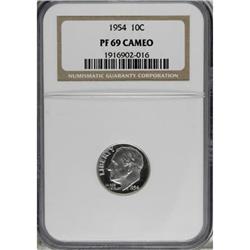 1954 10C PR69 Cameo NGC