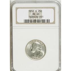 1932-S 25C MS63 NGC